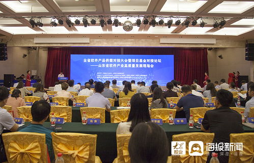 東營舉辦全省軟件產(chǎn)品供需對(duì)接大會(huì)暨項(xiàng)目基金對(duì)接論壇